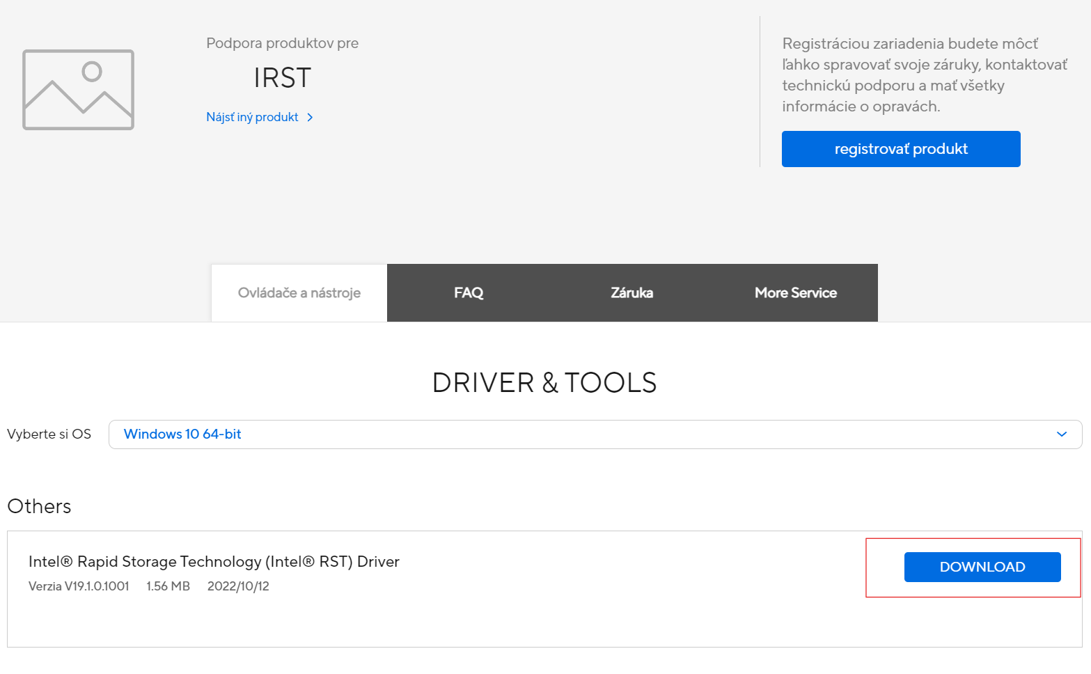Asus Support IRS download